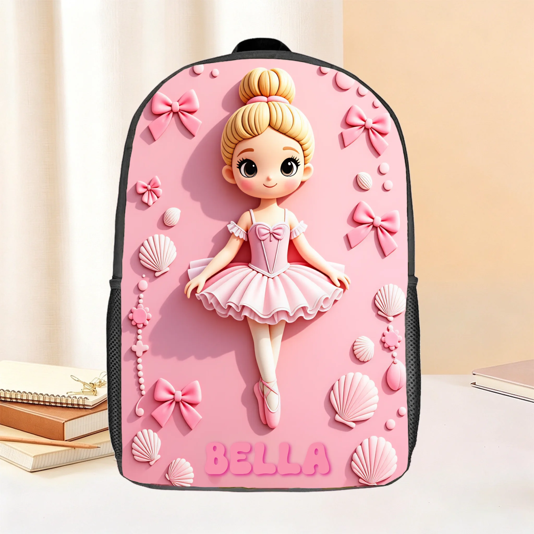 Personalized Girl Backpack Set