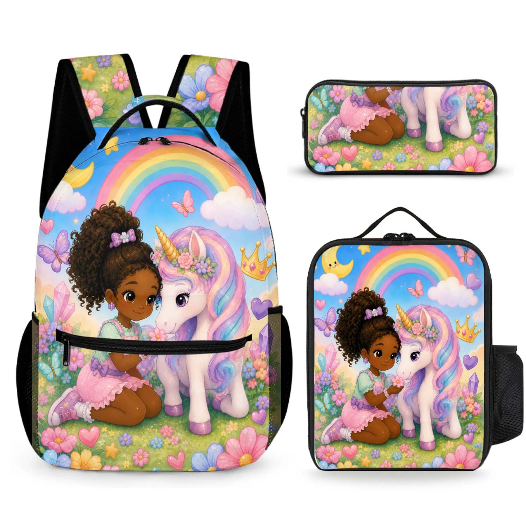 Girl Unicorn Custom Backpack