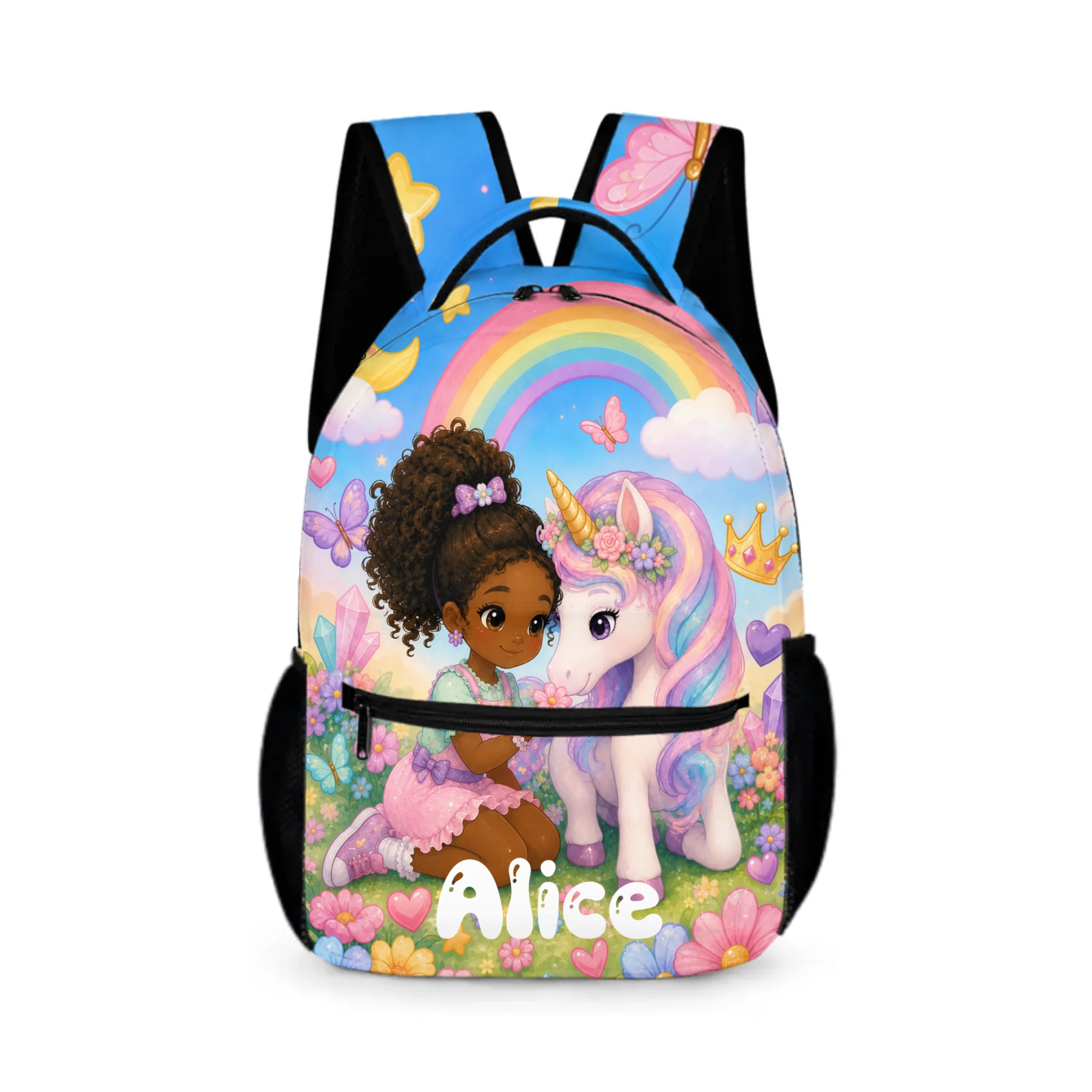 Girl Unicorn Custom Backpack