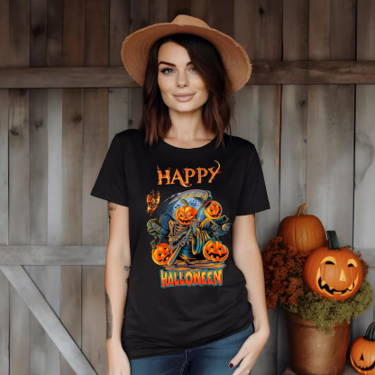 Happy Halloween Shirt: Scary Pumpkin Party Tee