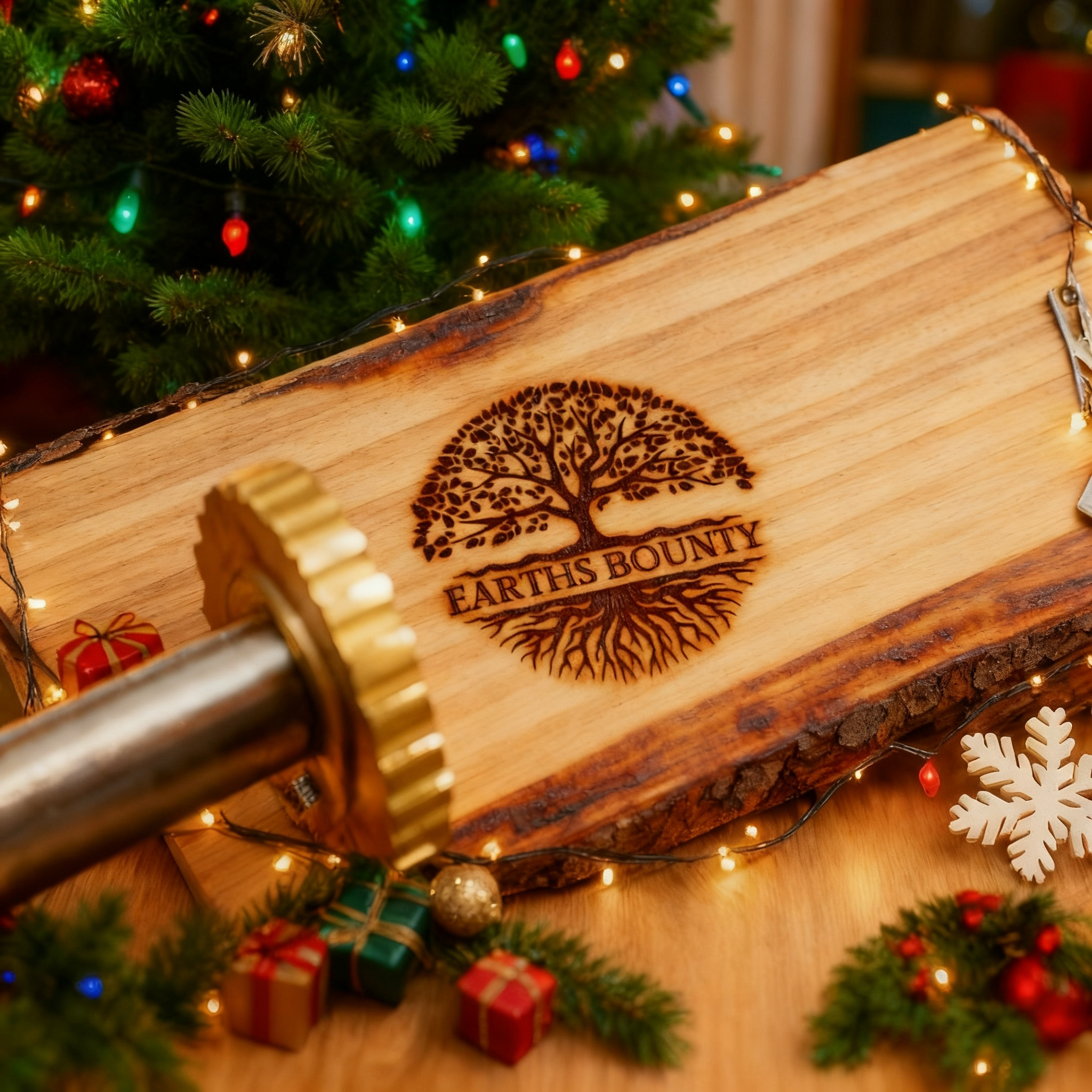 Personalized Branding Iron Christmas Gift, Custom Logo Stamp for Wood, Electric or Manual Branding Tool for Woodworkers