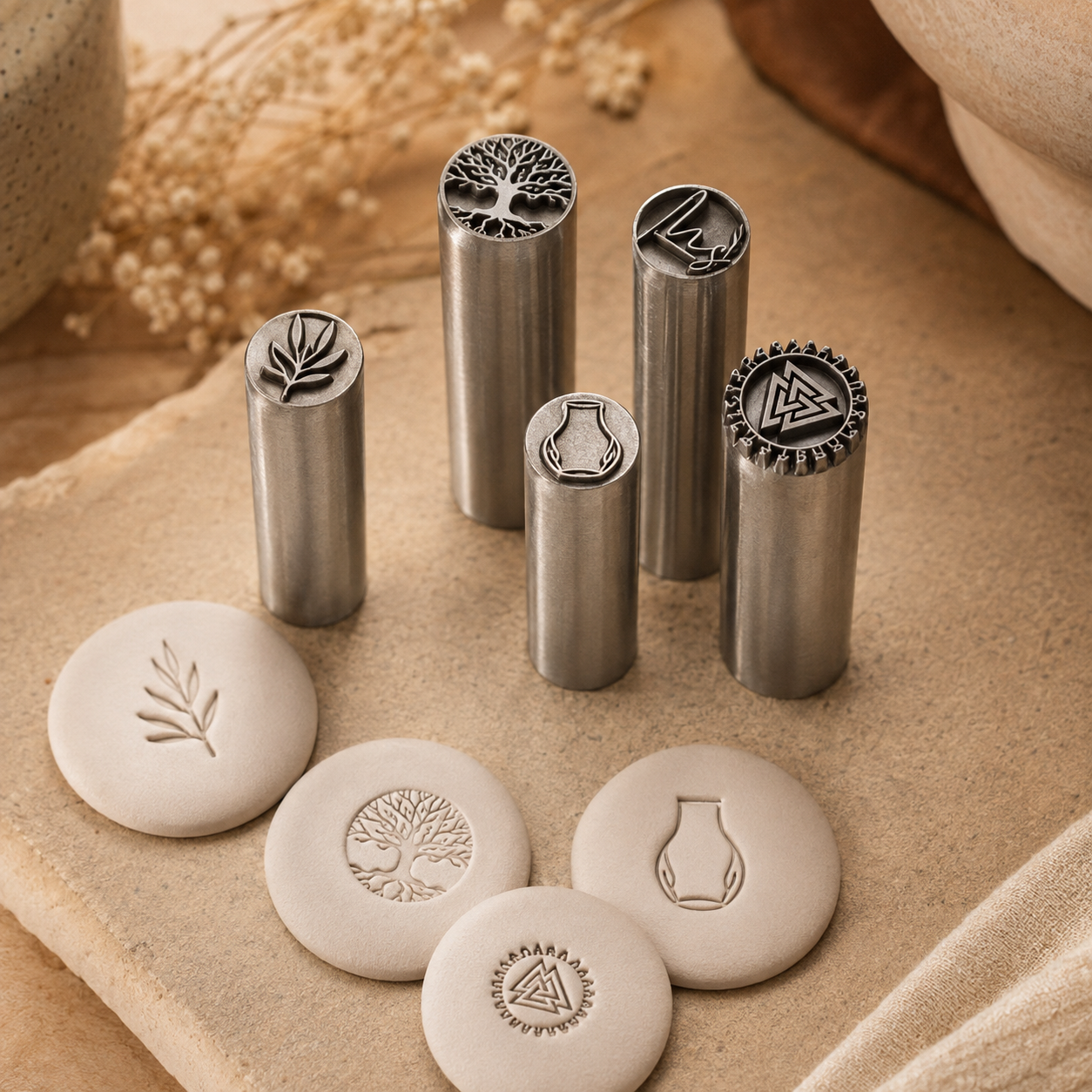 Custom made Pottery Stamps for Ceramic Artists Clay Potter Stamps for Soap Custom Pottery Stamp for Potter Stamp for Ceramic Stamp for Soap