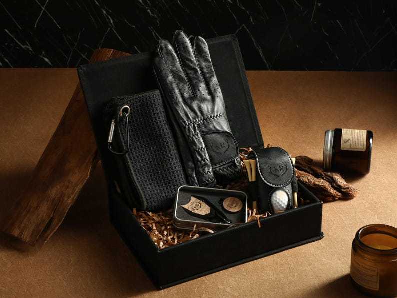 Personalized Golf Gift Set, Gift Set for Golfer, Golf Balls, Golf Bag Tag with Golf Tees, Lawn Tools Ball Markers Set,Golf Gifts for Men