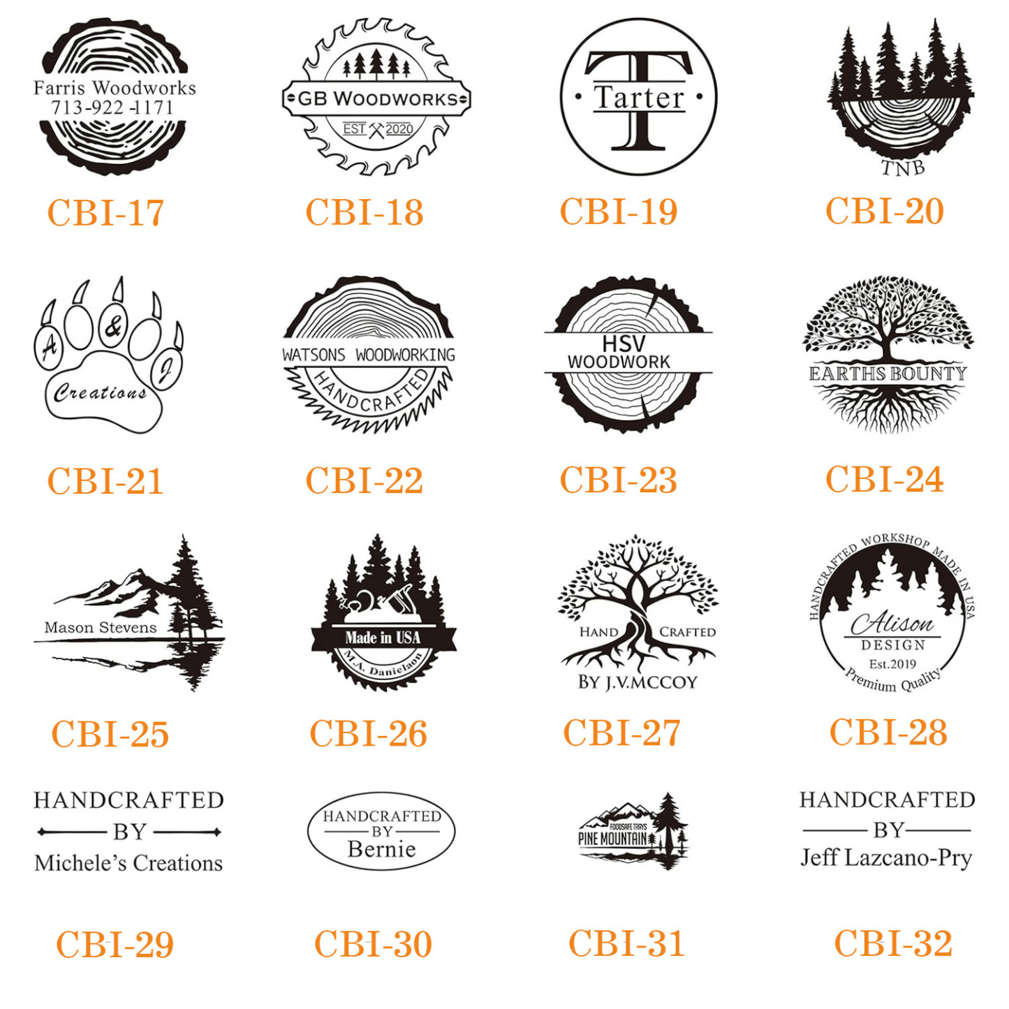 Custom branding iron for wood , Perfect for woodworking tools or Christmas gifts , Electric wood burning stamp