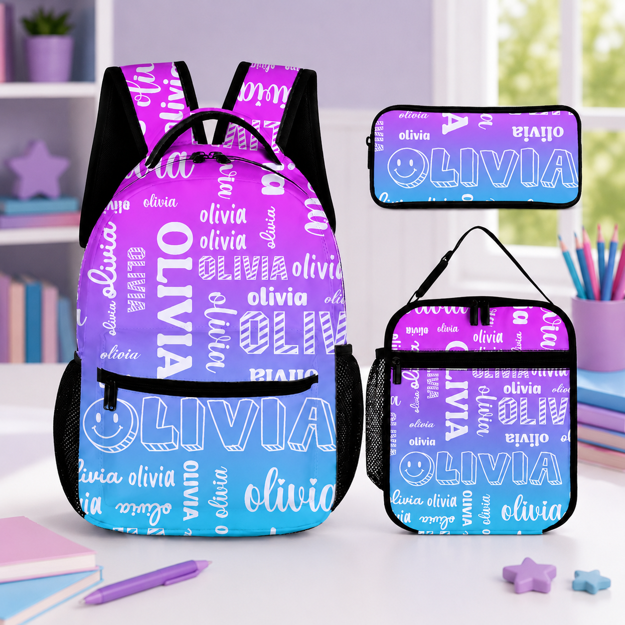 Personalized Custom Name Backpack - The Perfect Gift for Your Child's School Season