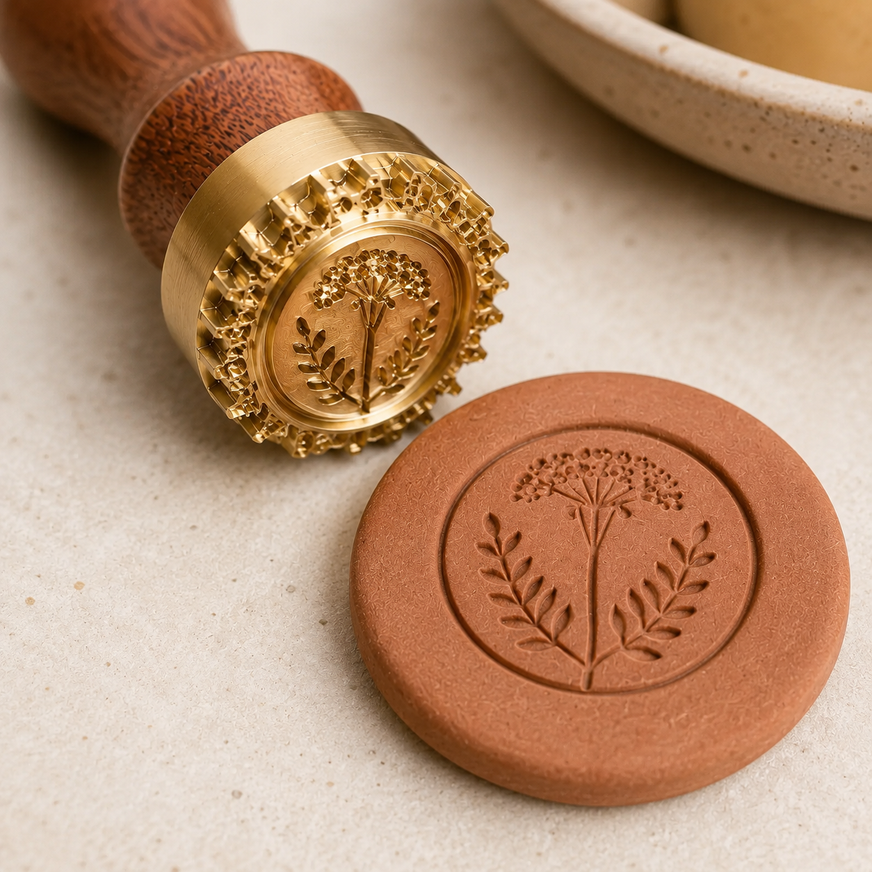 Makers Mark Stamp for Clay Personalized Pottery Stamp Clay Stamp Custom Ceramic Stamps Pottery Signature Stamps Custom Pottery Stamps 4clay