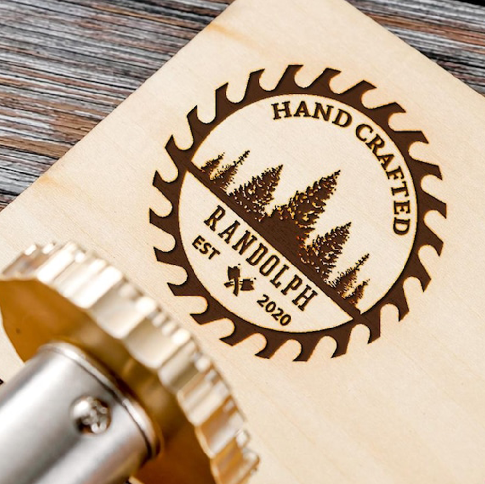 Personalized wood branding iron electric wood burning stamp Wood burning stamp Gift for woodworkers Custom branding iron for leather