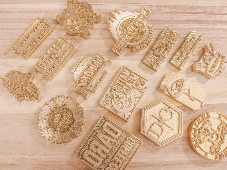 Custom branding iron for woodworking , Electric wood burning stamp , Signature wood branding iron custom