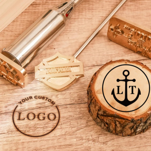 Custom Logo Branding Iron Stamp, Electric Engraver for Woodworkers, Durable Personalized Marking Tool