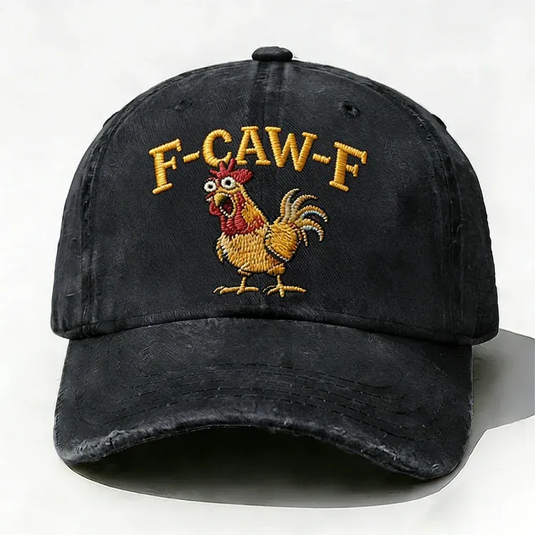 F-CAW-F Rooster Funny Hat