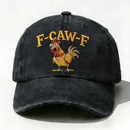 F-CAW-F Rooster Funny Hat