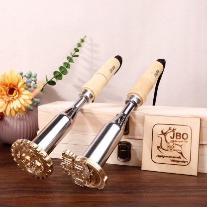 Electric Branding Iron Custom Leather iron branding stamp Personalized cowhide branding iron for Handcrafted wood branding stamp