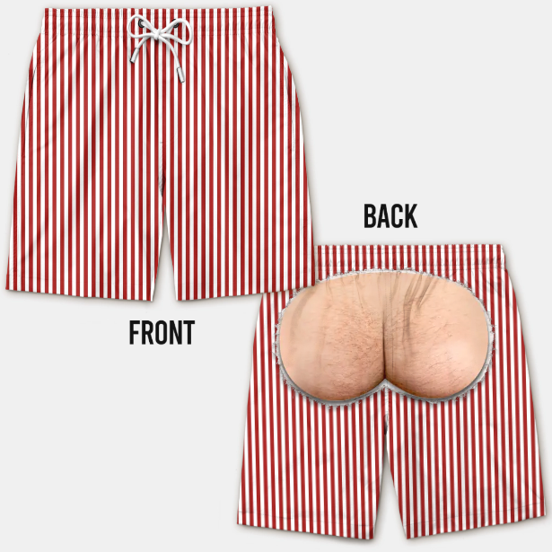 [Copy]Custom Funny Men Swim Trunks - Personalized Summer Vacation And Travel Gifts For Men - Style Over Rules