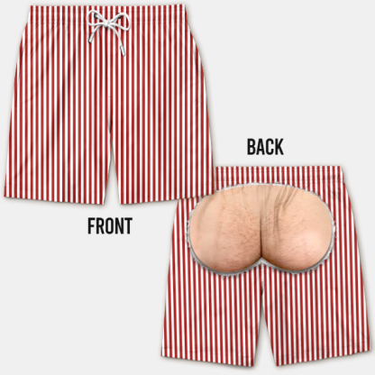 [Copy]Custom Funny Men Swim Trunks - Personalized Summer Vacation And Travel Gifts For Men - Style Over Rules