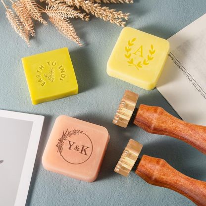 Custom Soap Stamp, DIY Soap Imprint Signature Stamp, Personalized Gift for Soap Crafter