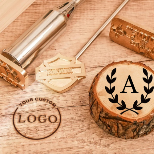 Custom Electric Branding Tool, Wood Logo Stamp for Craftsmen, Personalized Design for Wood or Leather