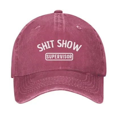 Shit Show Supervisor Funny Hat