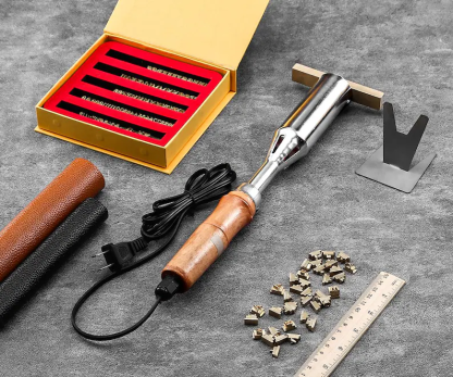 Branding Iron Personality Leather Wood Hot foil Stamping, Custom Alphabet Letter stamp, Interchangeable Brand Iron, Alphabet Branding Iron.