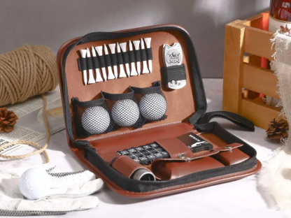 Personalized Golf Gear Organizer, Engraved Golf Accessories For Golfers, Custom Name Kit Gift Set