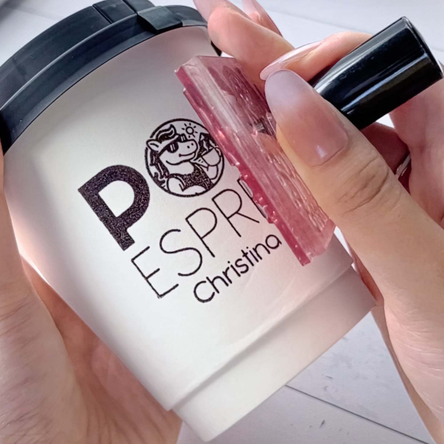 Custom Acrylic Rubber Stamps for Business & Crafts with Your Logo / Artwork