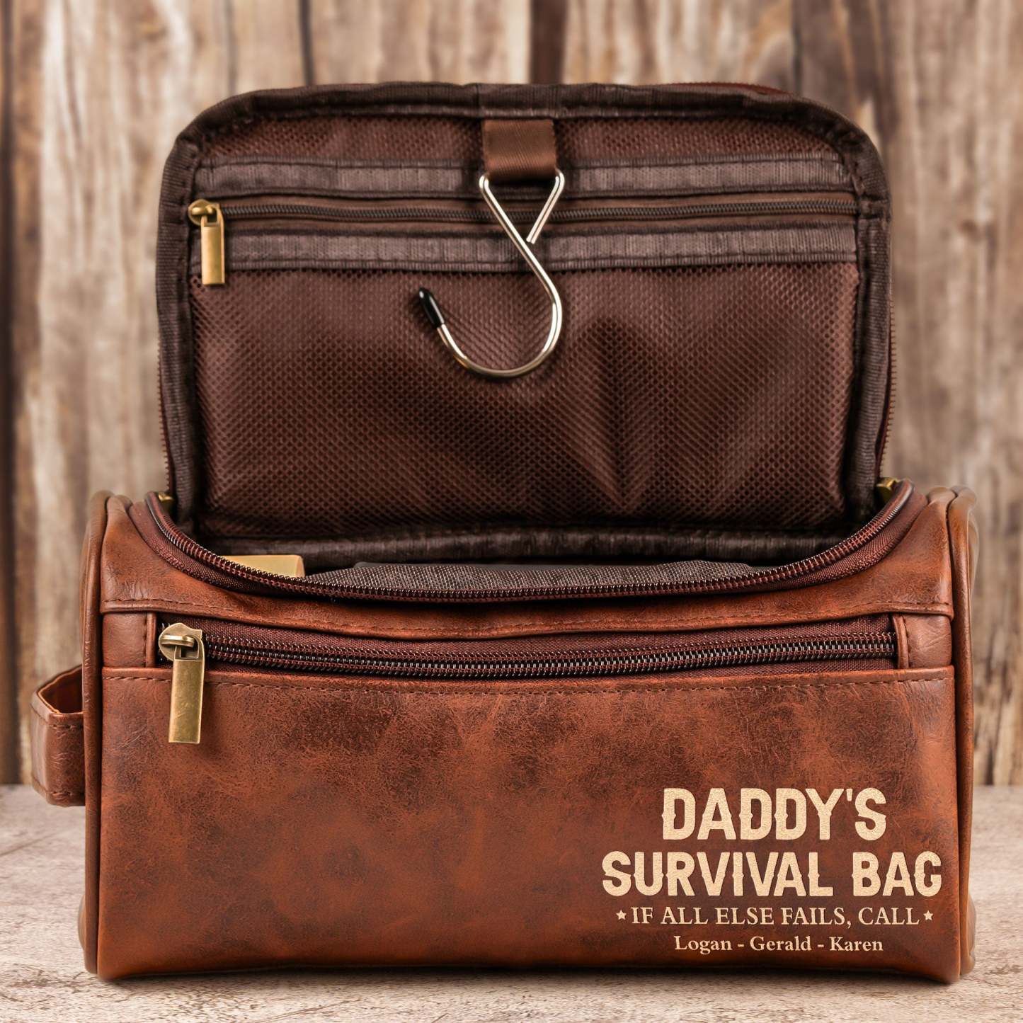 Dad's Survival Bag If All Else Fails - Fun Gifts From Kids - Personali