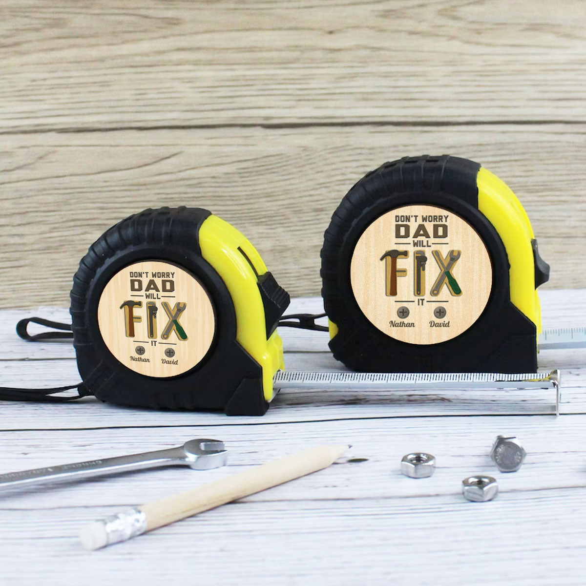 Fix It - Personalized Custom Tape Measure