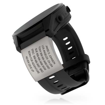 Garmin Watch Medical ID With Profile