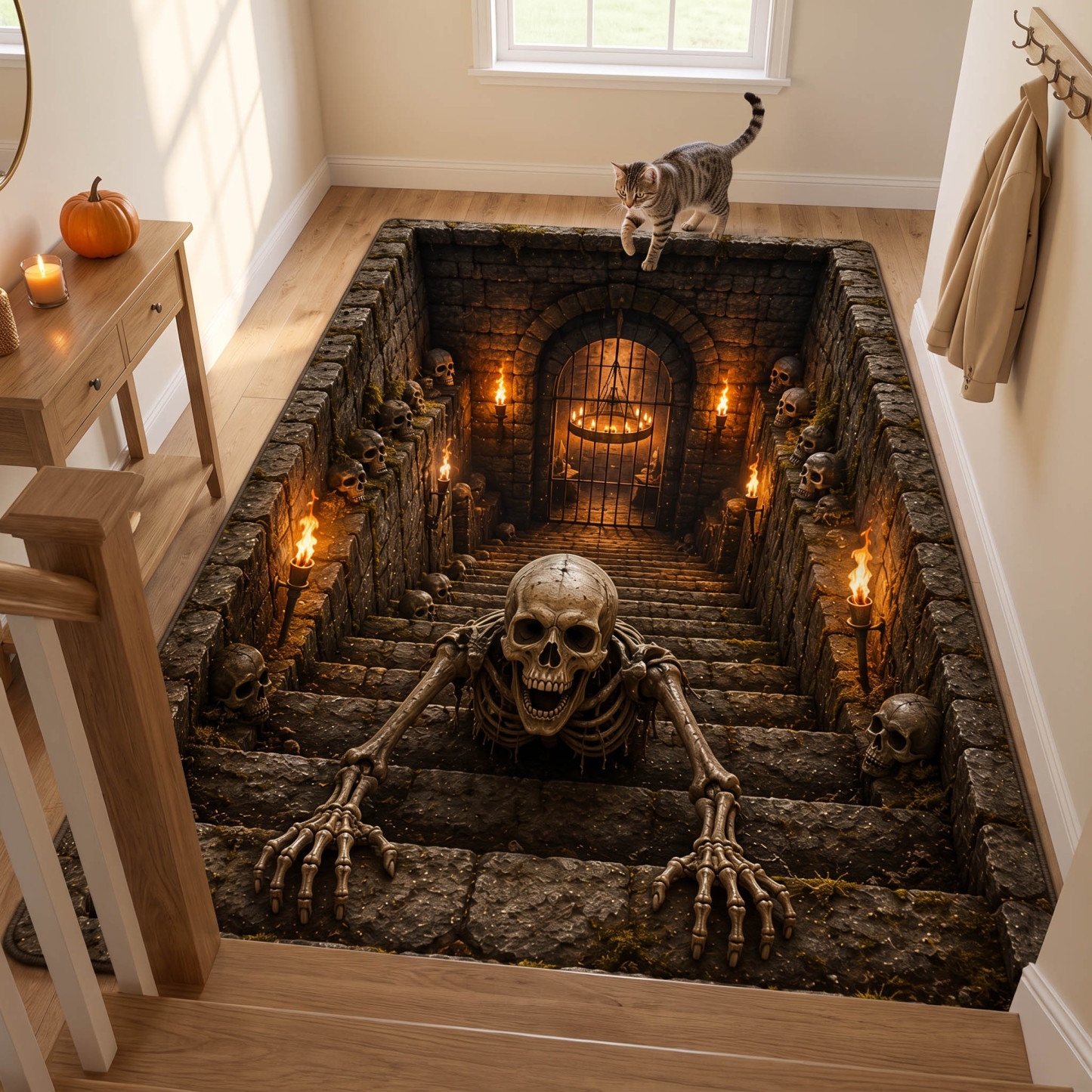 Grim Depths Area Rug 