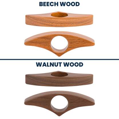 Personalized Walnut Book Page Holder, Custom Name Wooden Thumb Page Spreader, Perfect Book Lover Gift for Birthday or Anniversary To Many More Chapters Together 