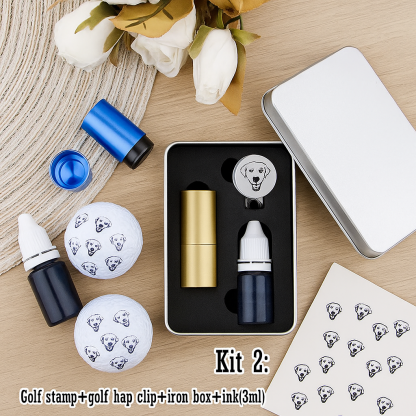 Custom Golf Ball Stamp Custom Pet Face On Golf Stamp Gifts For Golf Lovers Gifts For Golfer Pet Lover Gift Custom Ball Marker