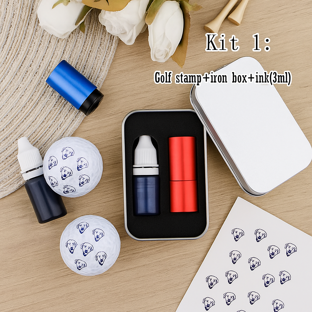 Custom Golf Ball Stamp, Custom Pet Face On Golf Stamp, Gifts For Golf 