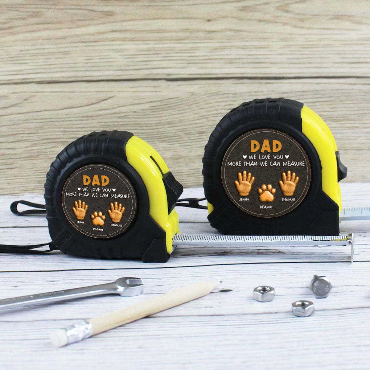 More Than We Can Measure - Personalized Custom Tape Measure