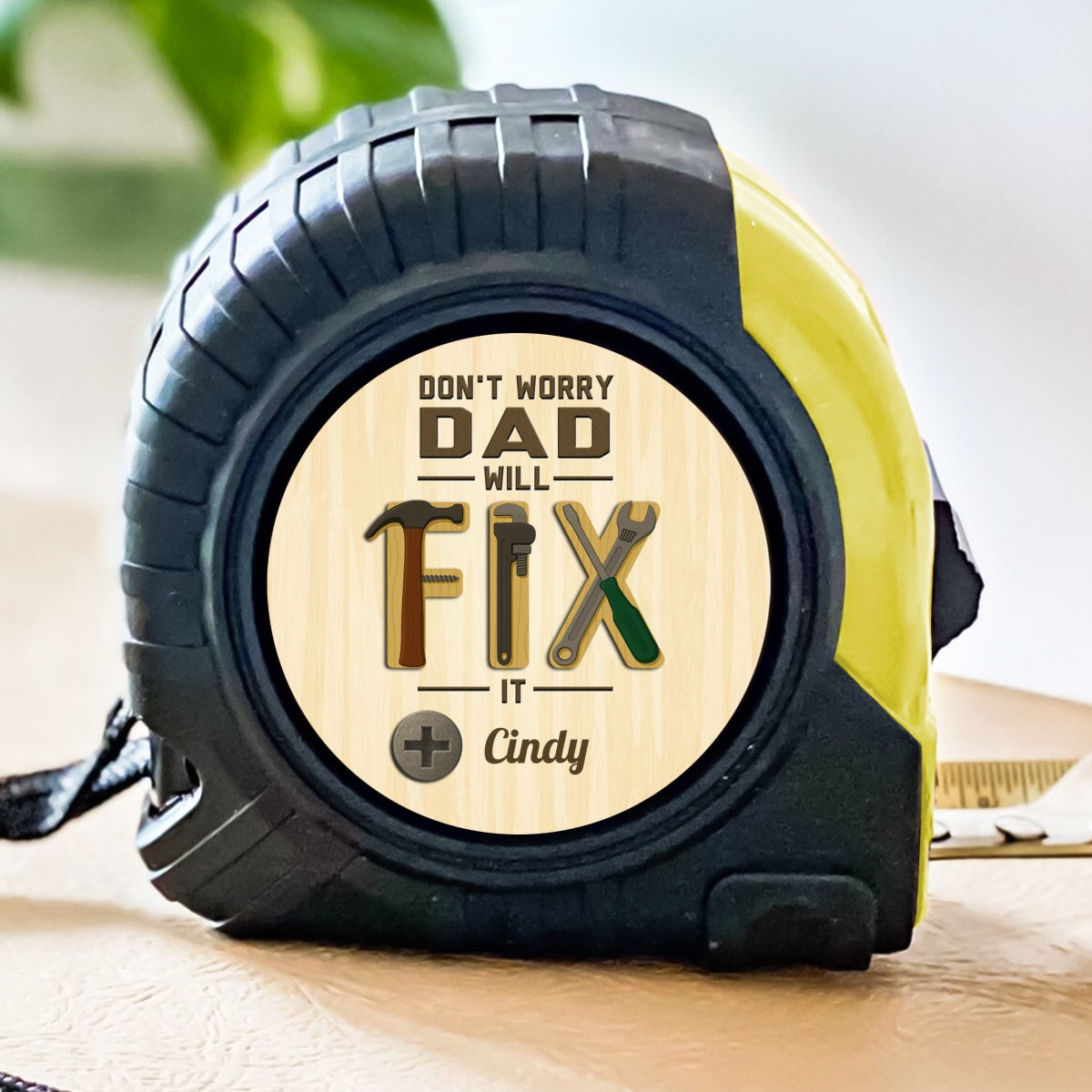 Fix It - Personalized Custom Tape Measure