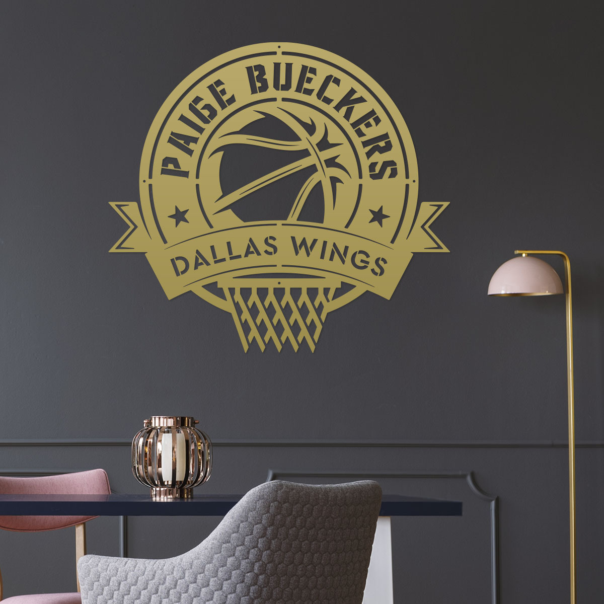 Basketball Monogram
