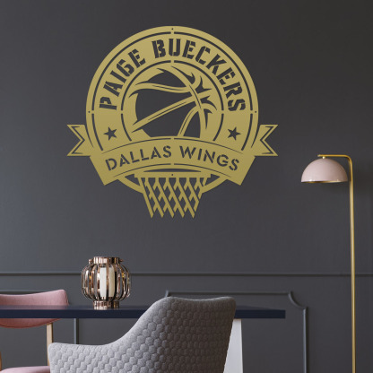Basketball Monogram