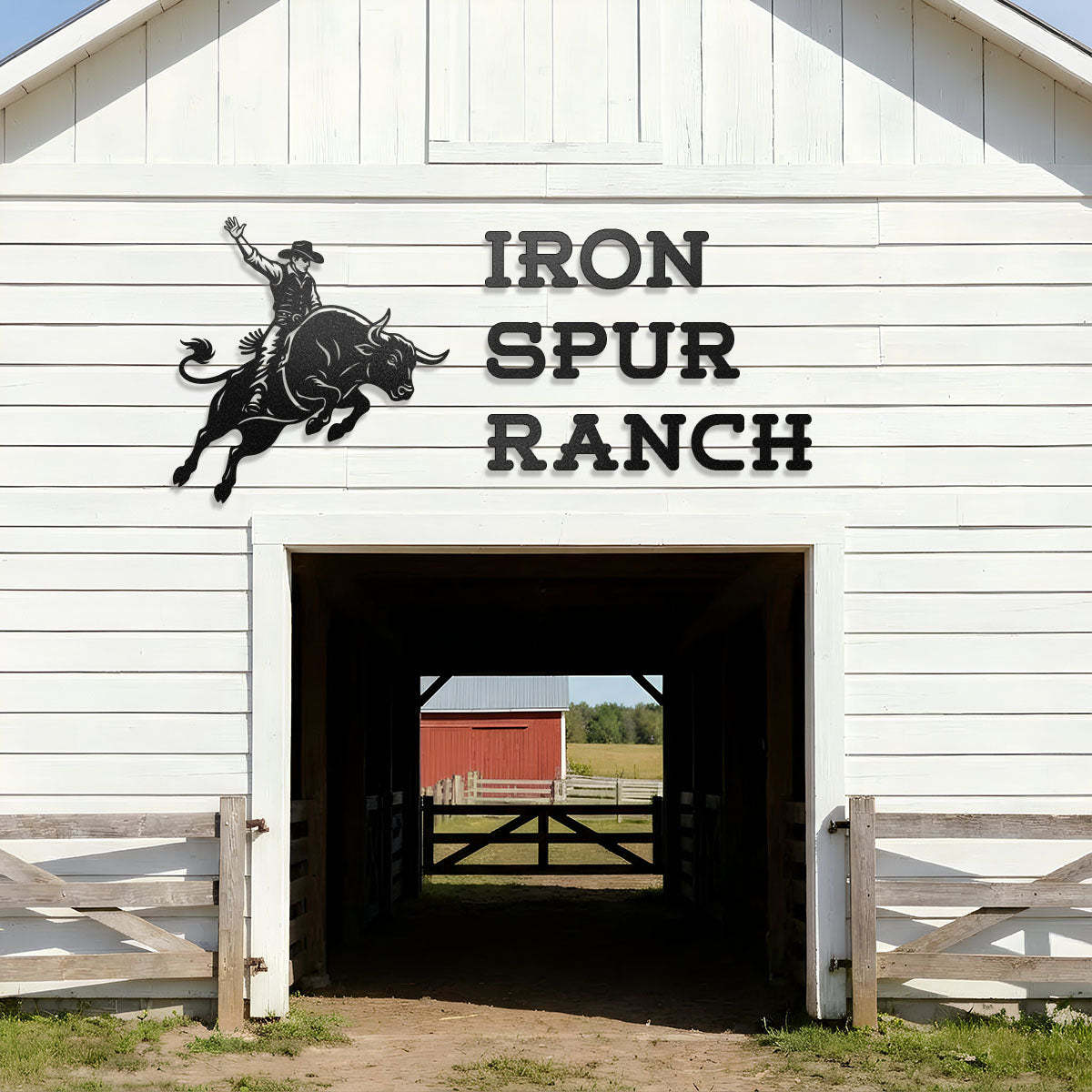 Bucking Bull Metal Wall Art – Rodeo & Western Steel Decor