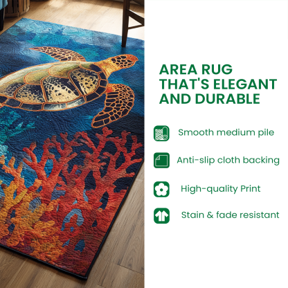 Halloween Bone Spire Area Rug, Spooky Skeleton-Themed Seasonal Floor Decor with Anti-Slip Backing for Living Room, Bedroom and Entryway