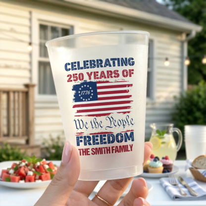 We The People 250 Years - Personalized Cups