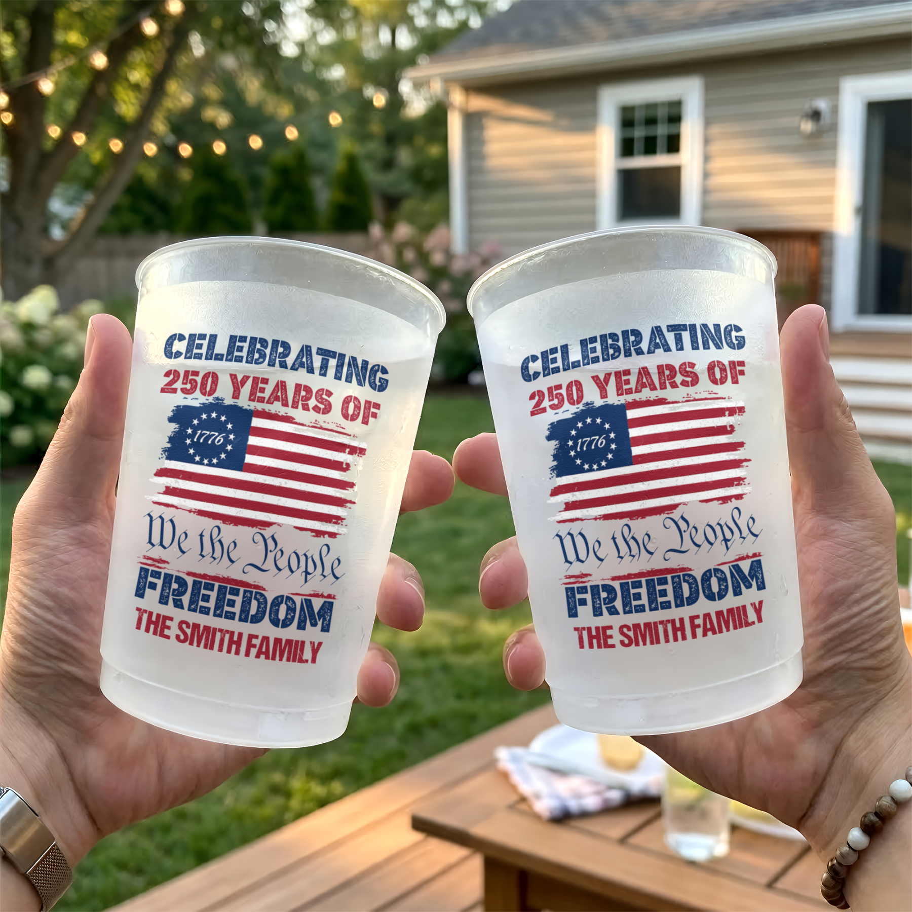 We The People 250 Years - Personalized Cups