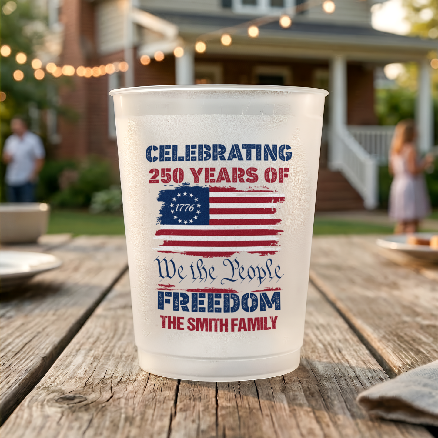 We The People 250 Years - Personalized Cups