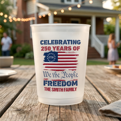 We The People 250 Years - Personalized Cups