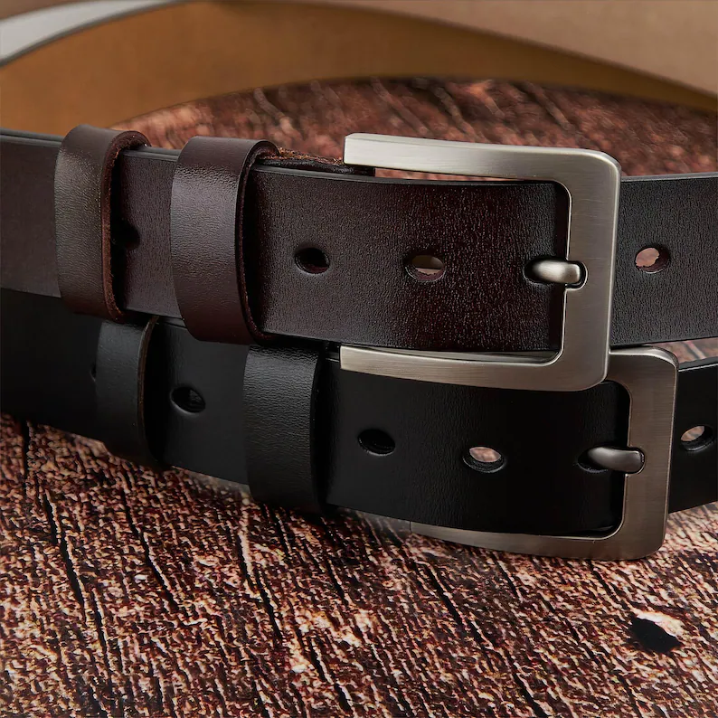 Personalized Engraved Leather Belt, I Licked It, So It's Mine, Funny Handmade Belt Gift For Boyfriend, Husband, Custom Handmade Belt