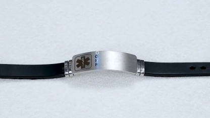 Waterproof Sport Medical Alert Bracelet,New Silicone Medical Bracelet,Name ID Adjustable Bracelet, Health Emergency Bracelet for Men & Women