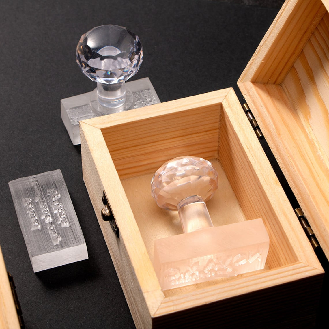 Custom Your Logo Stamp, Acrylic Stamp for Soap, Clay Signature, Personalized Pottery Stamp