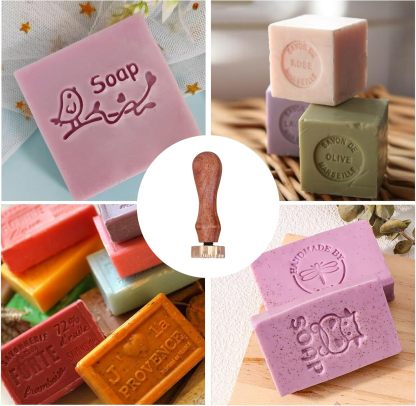 Custom Soap Stamp, DIY Soap Imprint Signature Stamp, Personalized Gift for Soap Crafter