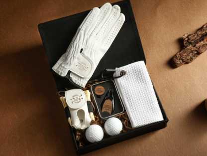 Personalized Golf Gift Set, Gift Set for Golfer, Golf Balls, Golf Bag Tag with Golf Tees, Lawn Tools Ball Markers Set,Golf Gifts for Men