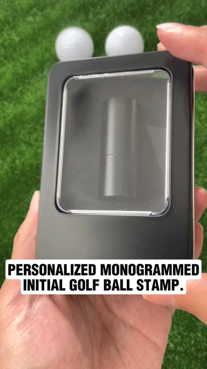 Custom Golf Ball Stamp, Personalized Ball Stamp, Monogram Golf Ball Stamp, Custom Stainless Stamp, Ink Ball Stamp, Gift For Dad & Husband