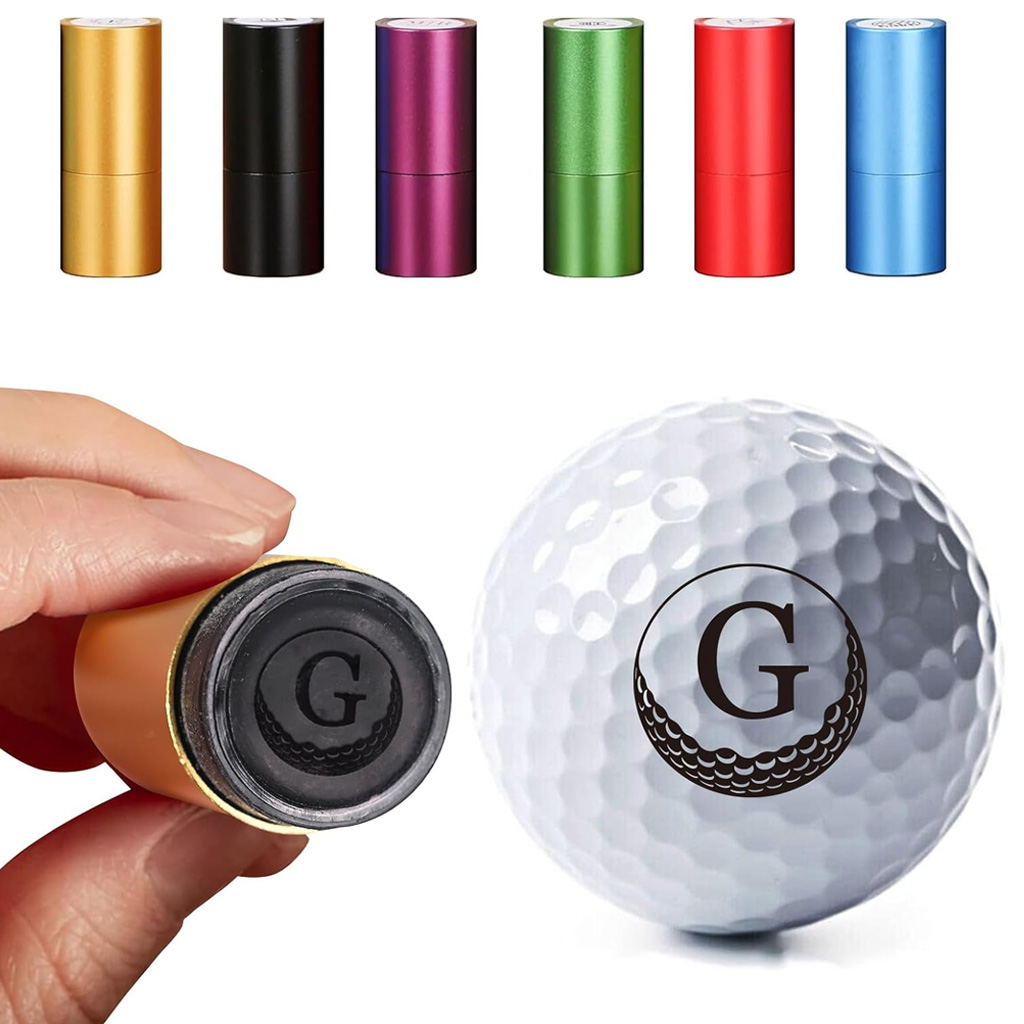 Custom Golf Ball Stamp/Monogram Golf Ball Stamp, Personalized Ball Stamp, Golf Accessories/Ink Ball Stamp,Gift for Golfer/Golfer Sport Gift