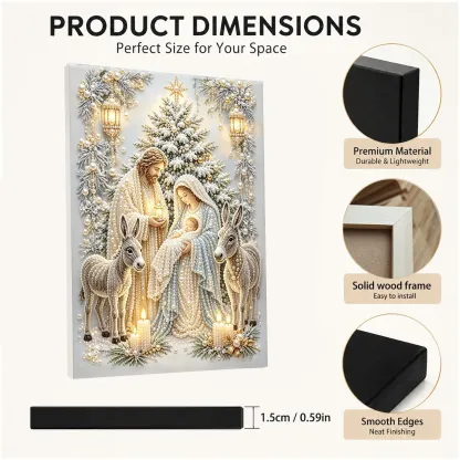 Jesus Family Framed Pearl Painting Kit 