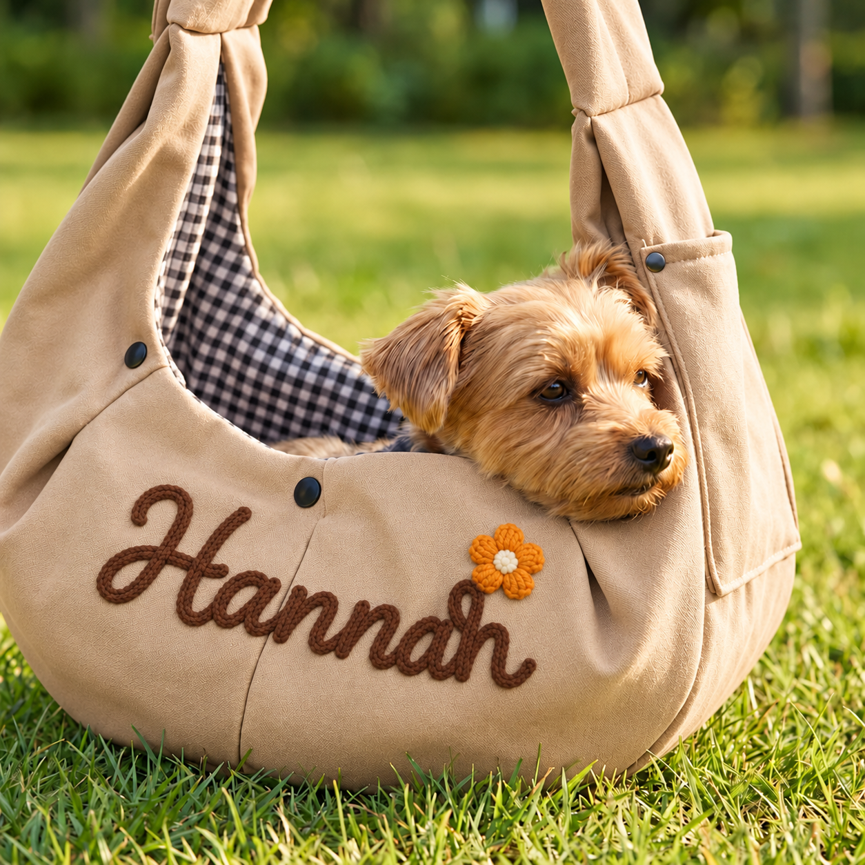 Personalized Pet Carrier Hoodie, Custom Dog Cat Pouch Sweatshirt with Name, Dog Mom Pet Lover Gift